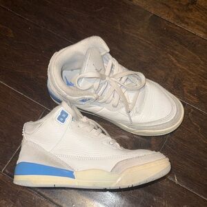Jordan Kids Sneakers White and Blue